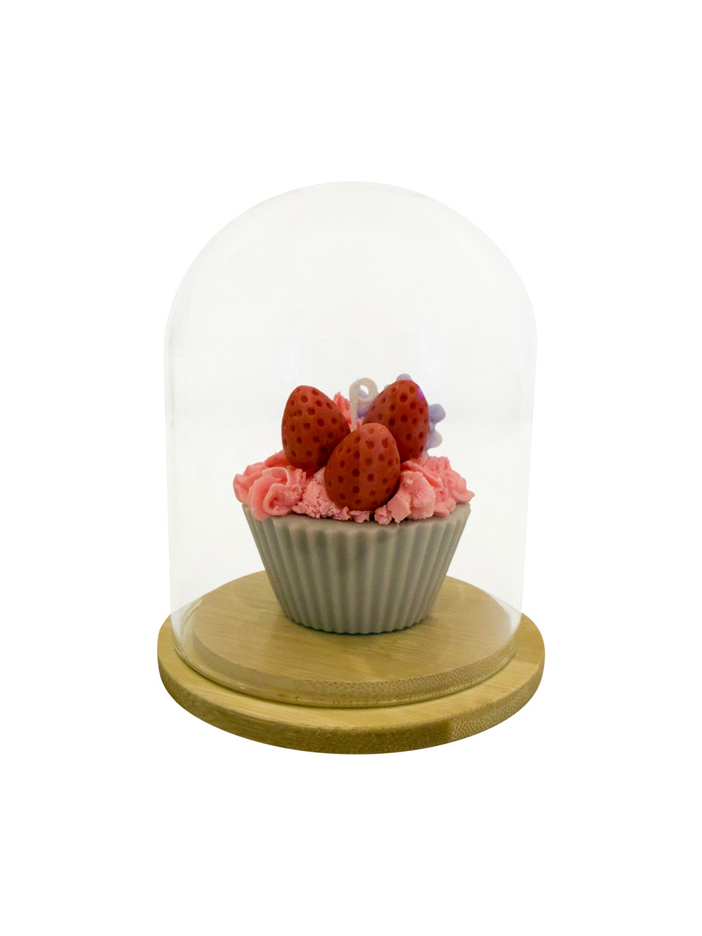 Cupcake Delight Candle - Pink