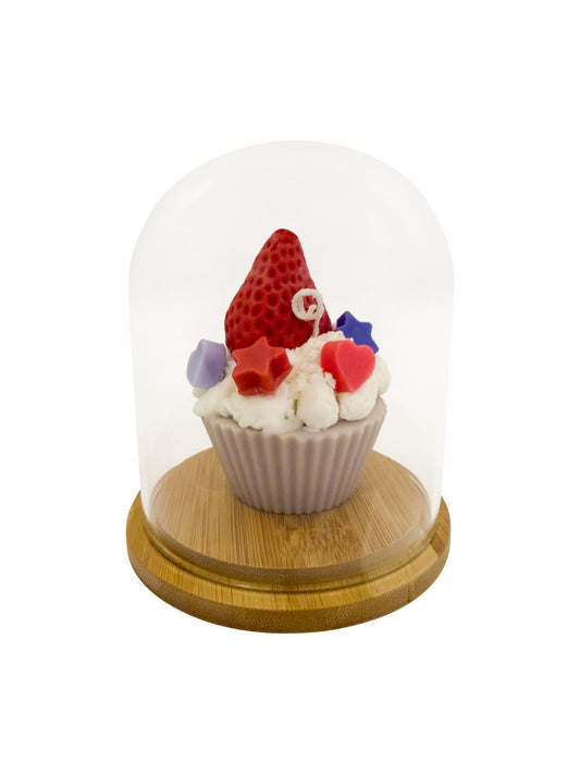Cupcake Delight Candle - White